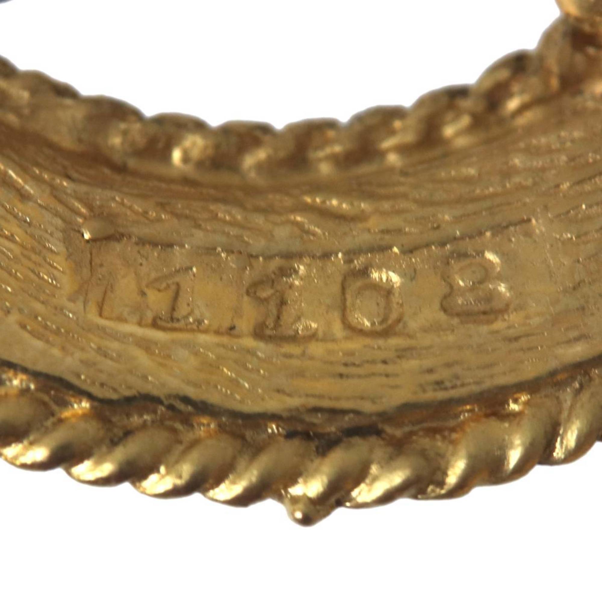 CHANEL Coco Mark Brooch 1108 Gold — Like New