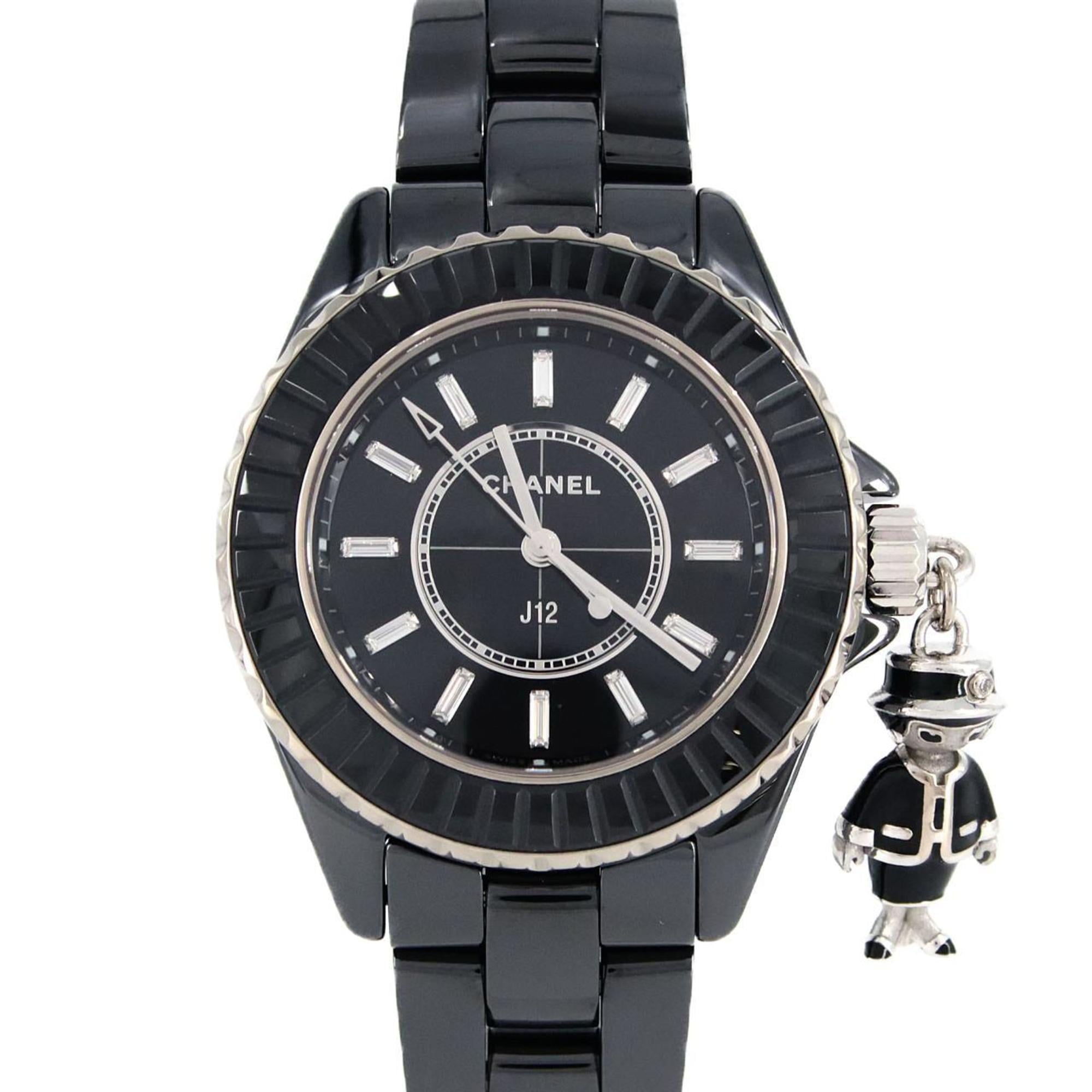 Chanel Mademoiselle J12 Acte 33mm Ceramic xWG LIMITED H6479 Wristwatch Quartz — Very Good