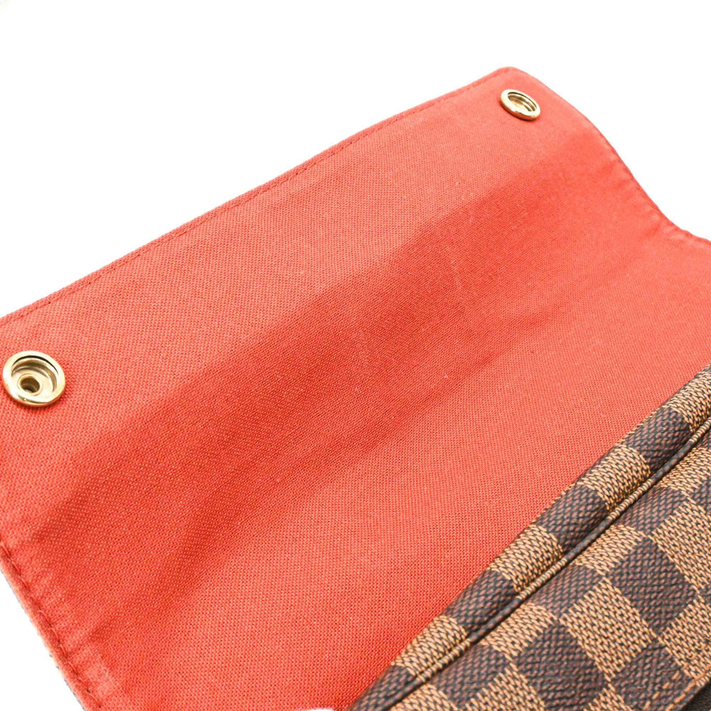 LOUIS VUITTON Naviglio Damier Azur Shoulder Bag, Brown, Men's/Women's, N45255 — Like New