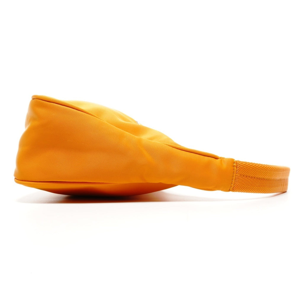 Prada nylon hobo mini handbag in orange