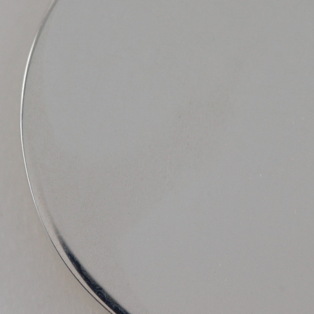Gucci GUCCI Trademark Earrings Logo Round Silver 925 Approx. 12.1g Women's — Like New