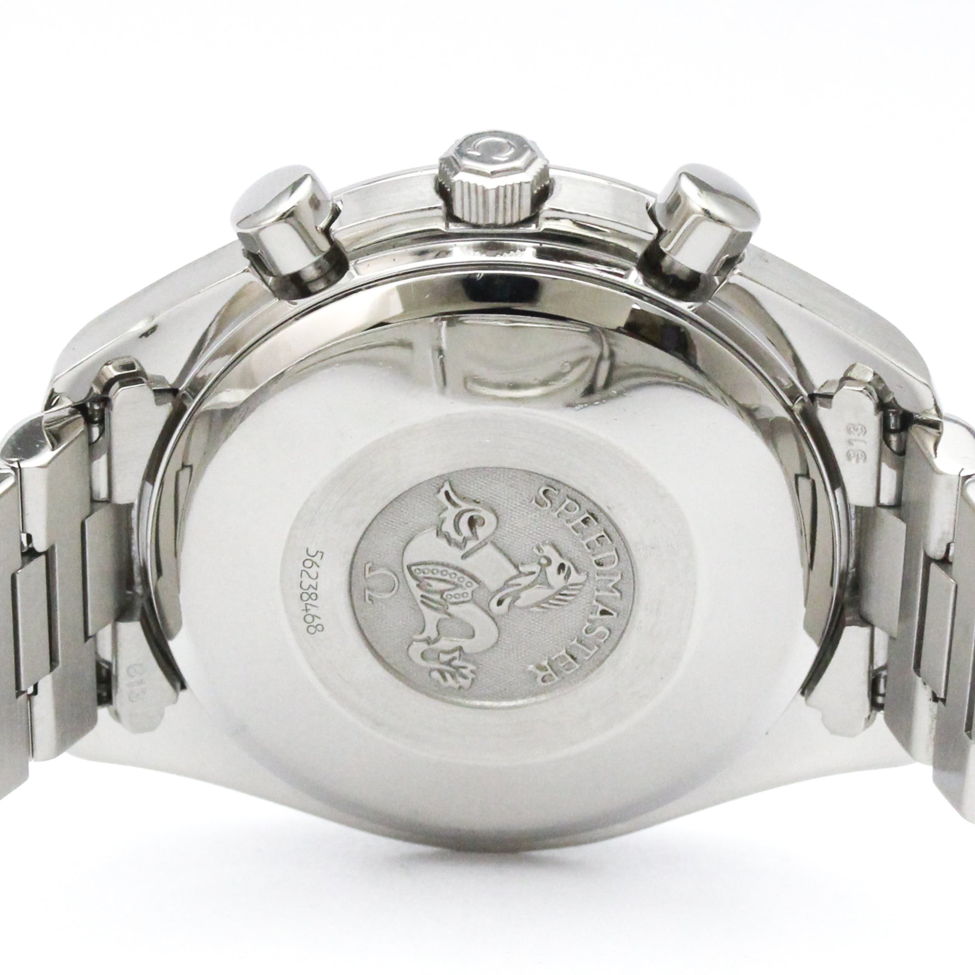 OMEGA Speedmaster Triple Date Steel Automatic Watch 3521.30 Polished — Very Good