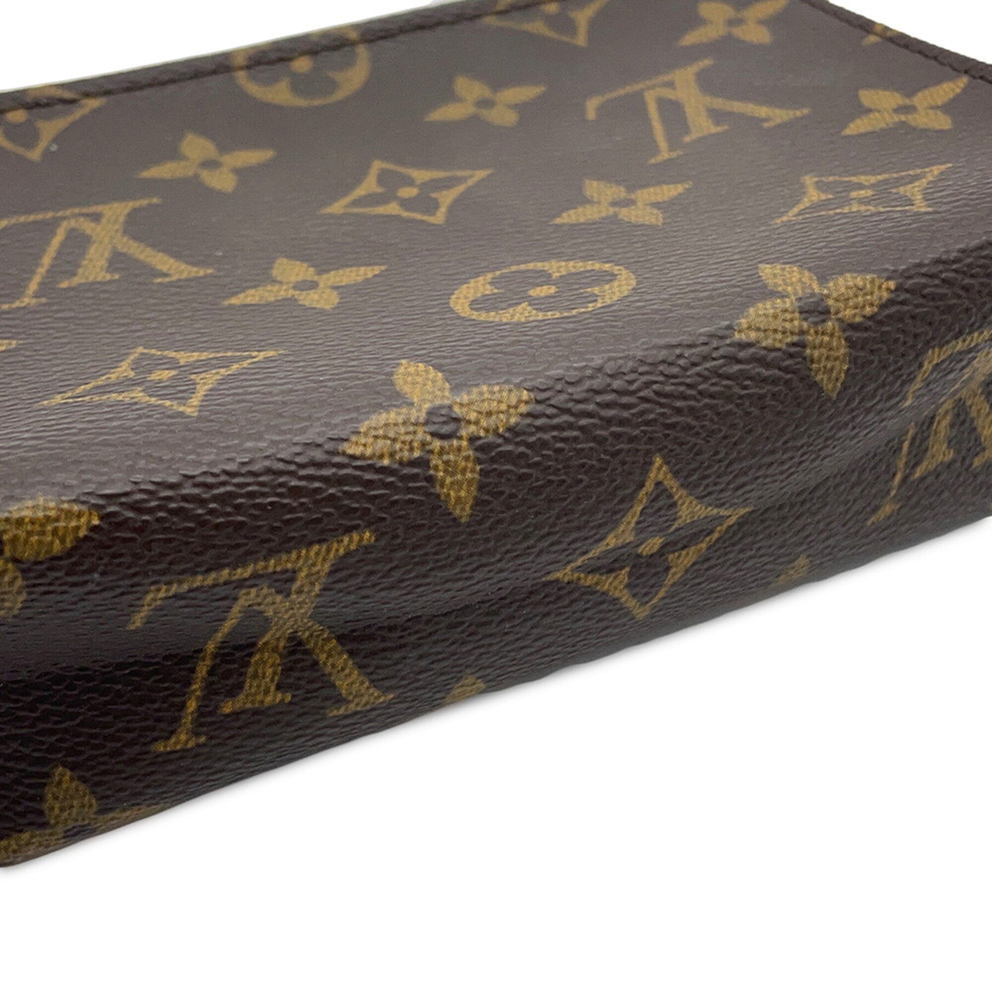 Louis Vuitton handbag pouch Monogram Pochette Toilette 15 M47546 LOUIS VUITTON — Like New