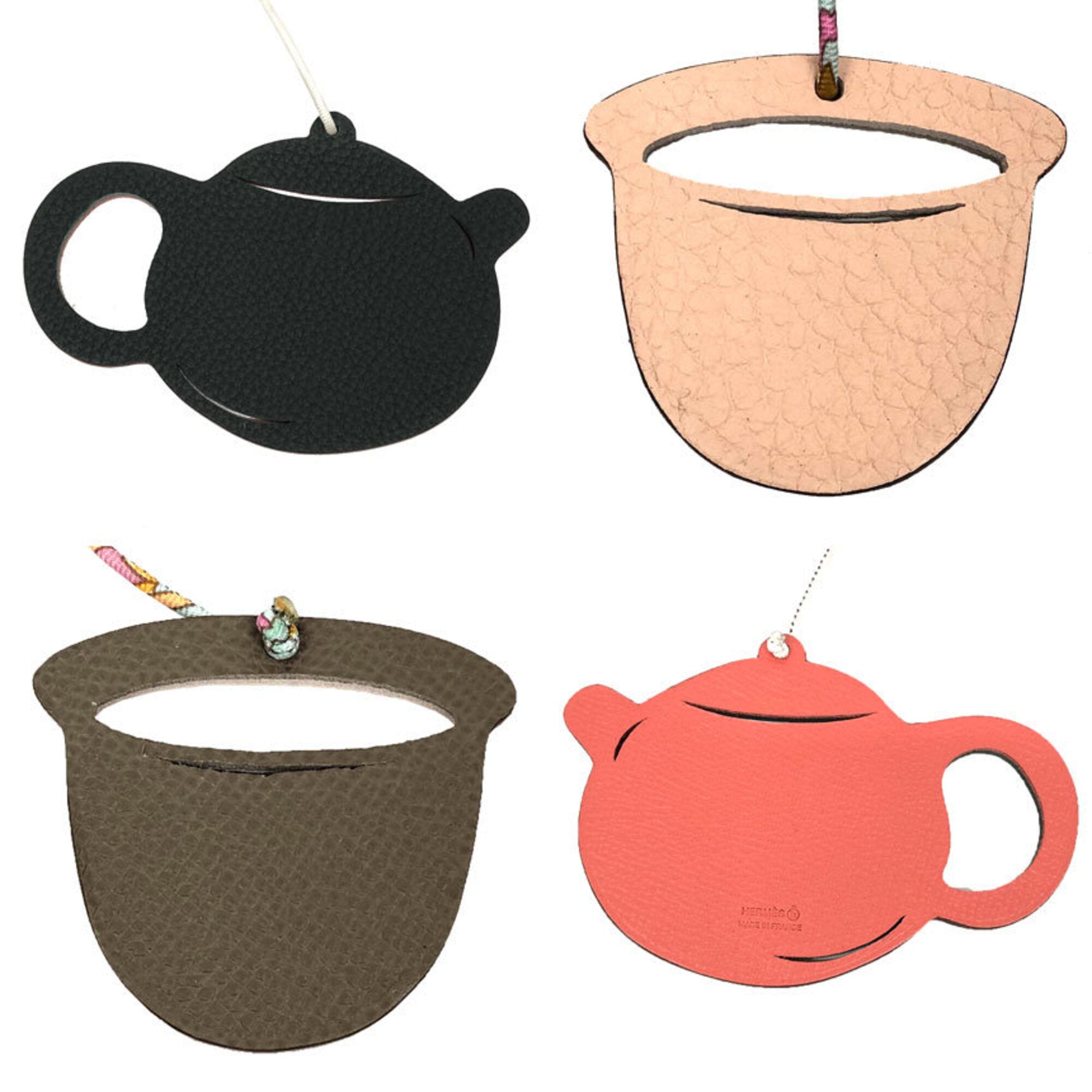 Hermes Petit H (Petit H) Pot Cup Bag Charm H1105928 01 — New - Store Return
