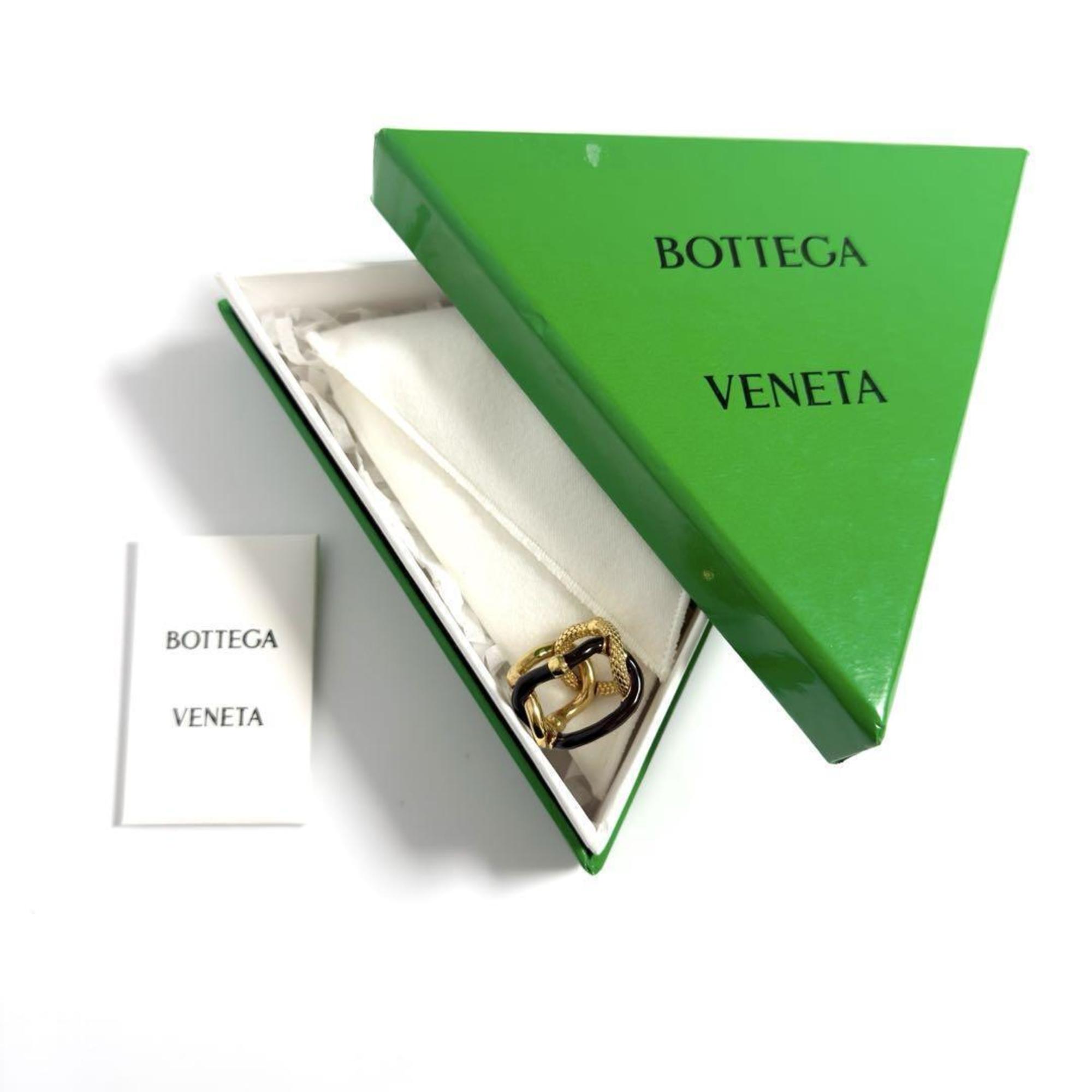 Bottega Veneta Men's Intrecciato Chain Ring — Like New