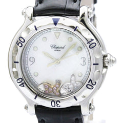 CHOPARD Happy Sport Fish Diamond MOP Dial Watch 27/8921-403 Polished — Very Good