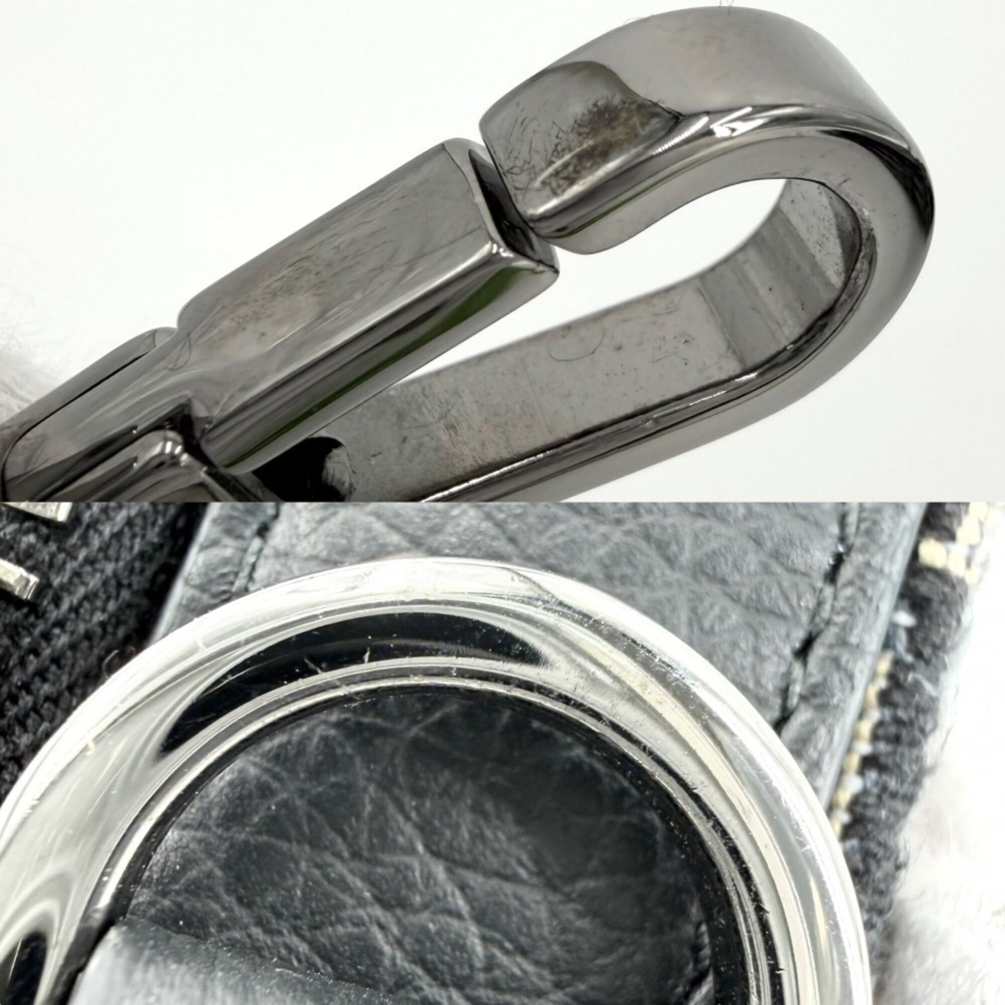 Christian Dior Men's Oblique Rider Micro Pouch Shoulder Bag, Mini Crossbody Canvas Leather, Navy, Silver Hardware — Like New