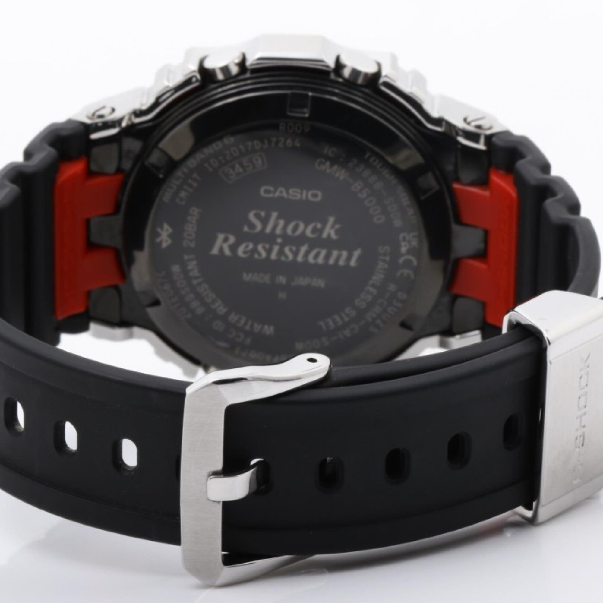 CASIO G-SHOCK FULL METAL 5000 SERIES GMW-B5000-1JF Black Silver Stainless Steel Men's Digital Watch — Good