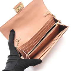 Fendi FF Logo Shoulder Bag Handbag Leather Women's Pink 8M0498AAJDF1SK3 — New - Store Return