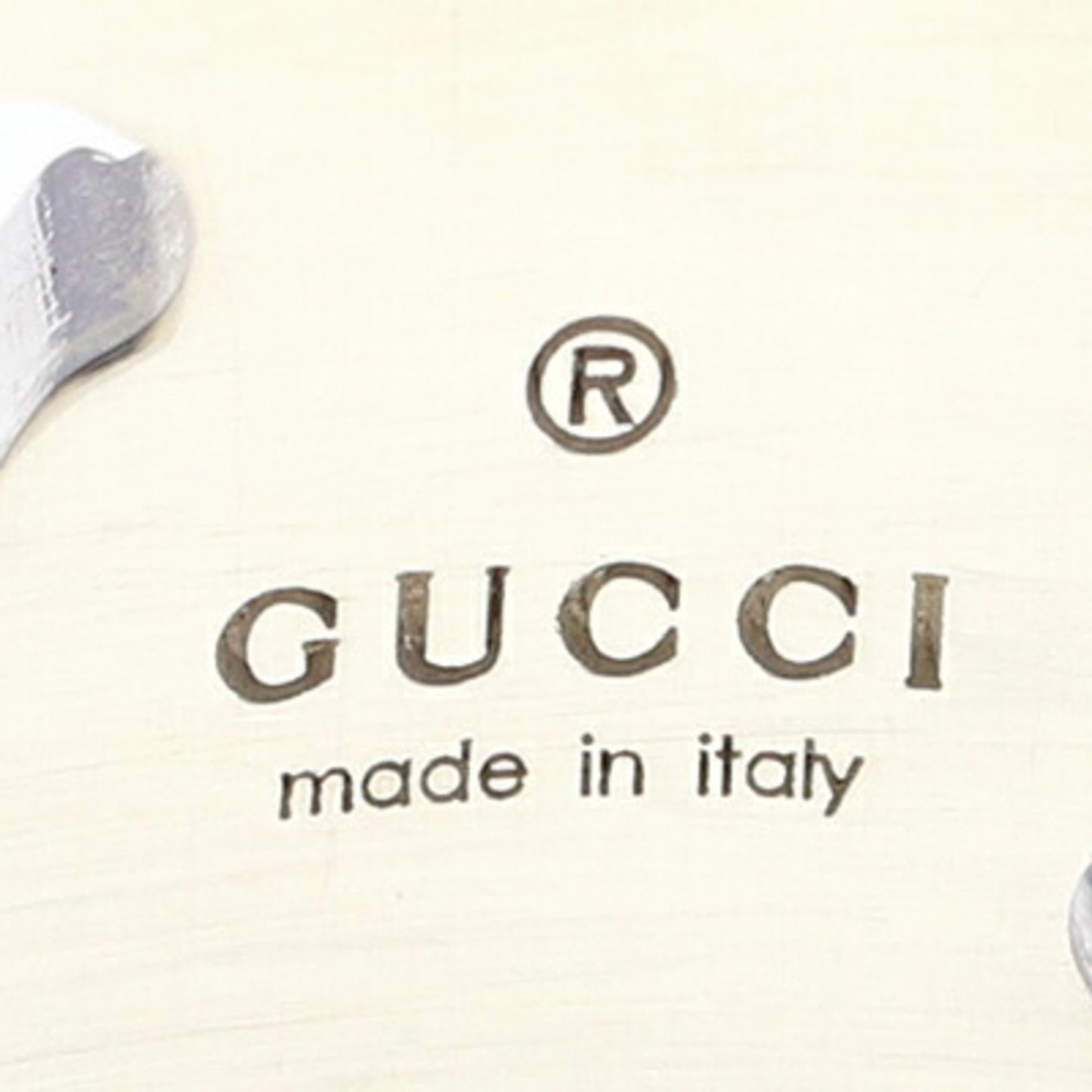 Gucci Ring Knot 314011 SV Sterling Silver 925 Size 9/US4.5-5 Women's GUCCI