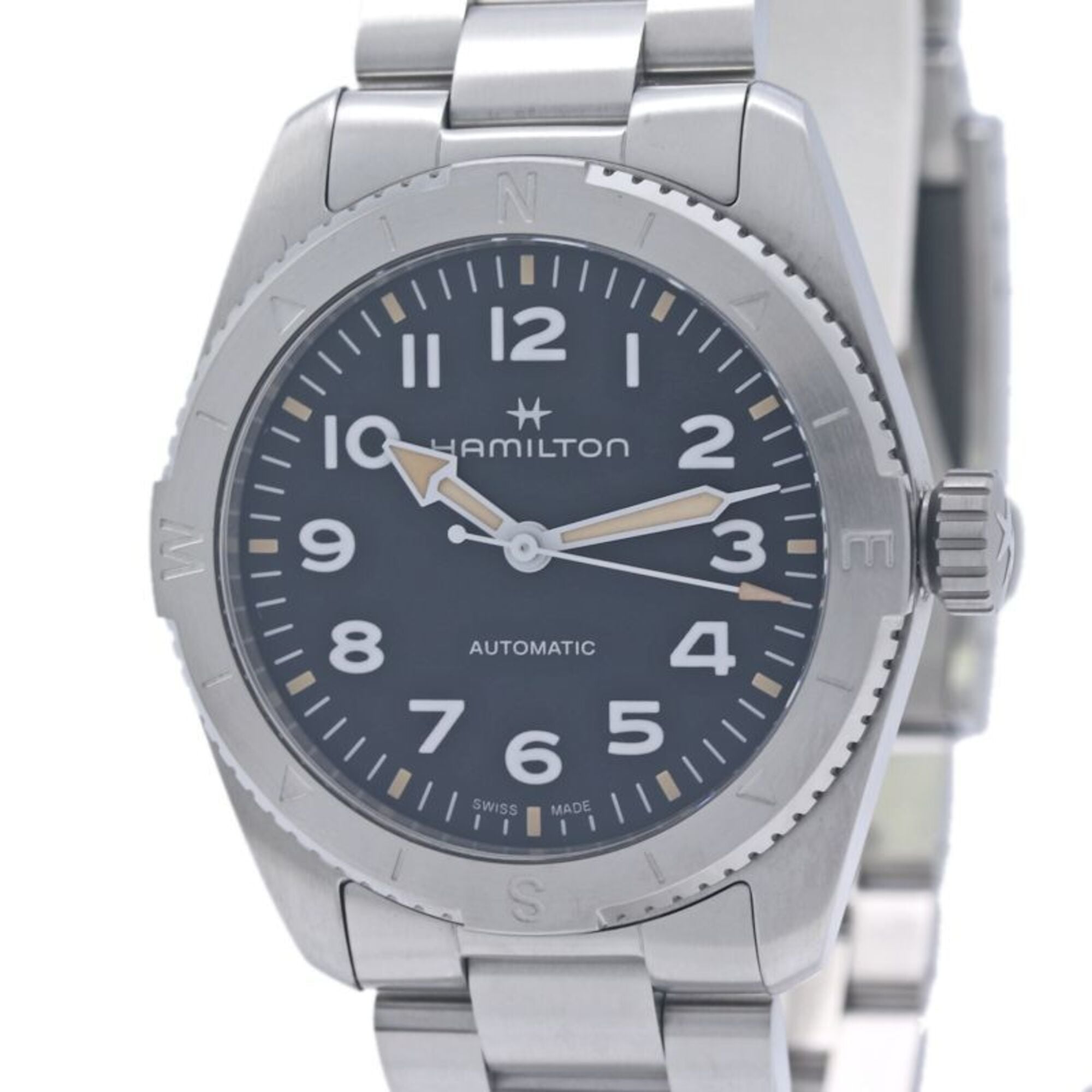 HAMILTON Hamilton Khaki Field Expedition H70225130 H702250 Men's Watch SS 40335 — Like New