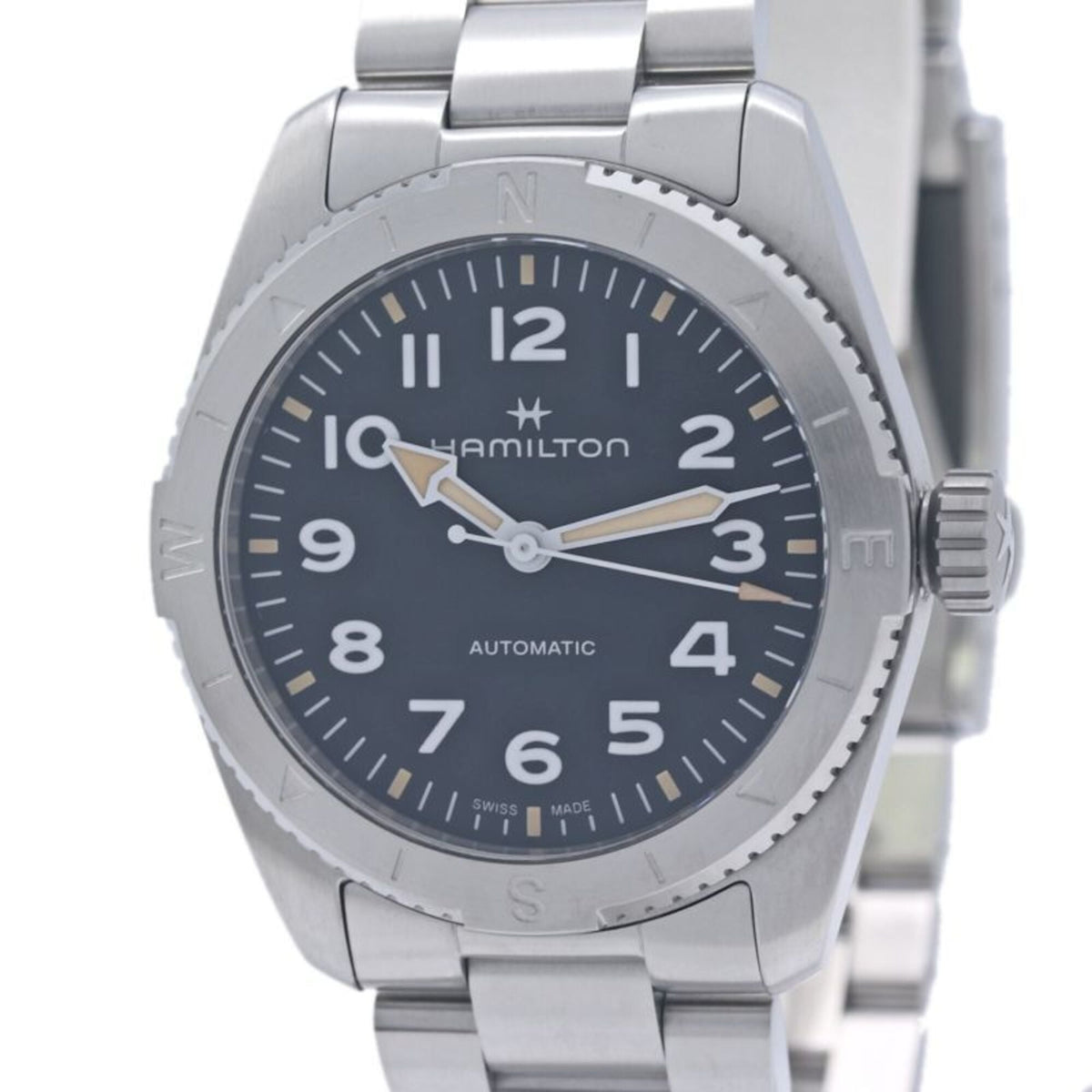 HAMILTON Hamilton Khaki Field Expedition H70225130 H702250 Men's Watch SS 40335 — Like New