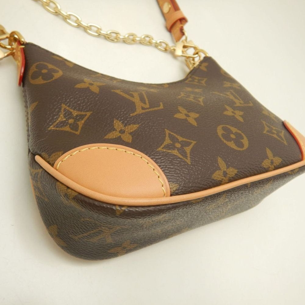 LOUIS VUITTON Louis Vuitton Monogram Nano Boulogne M25519 Shoulder Bag Brown Women's 253989 — Like New