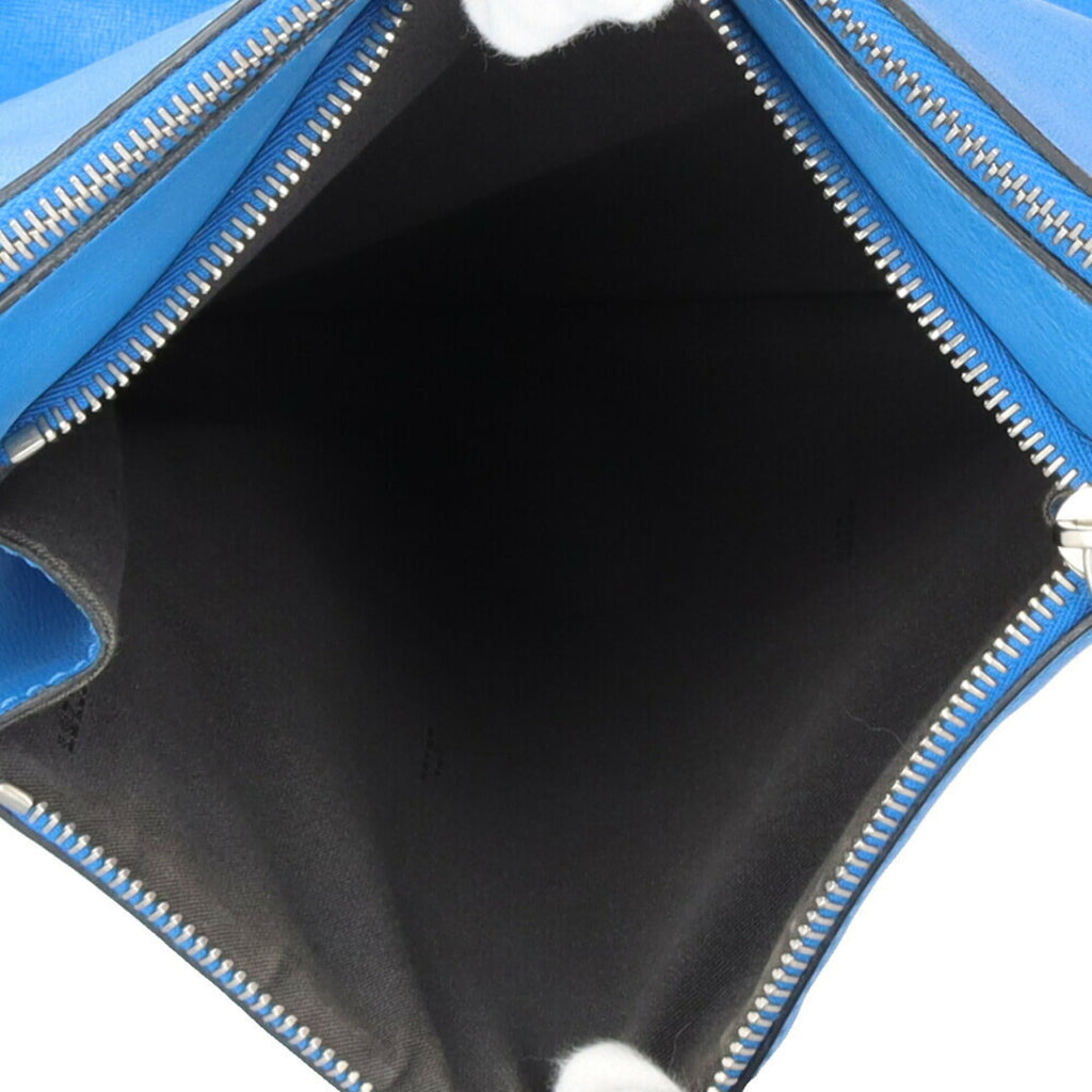 Fendi Shoulder Bag Leather 7VA319 Blue Men's FENDI