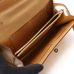Hermes Kelly To Go Dore Shoulder Bag/Handbag, Chevre Shamkira Leather, Women's, Gold Tone — New - Store Return
