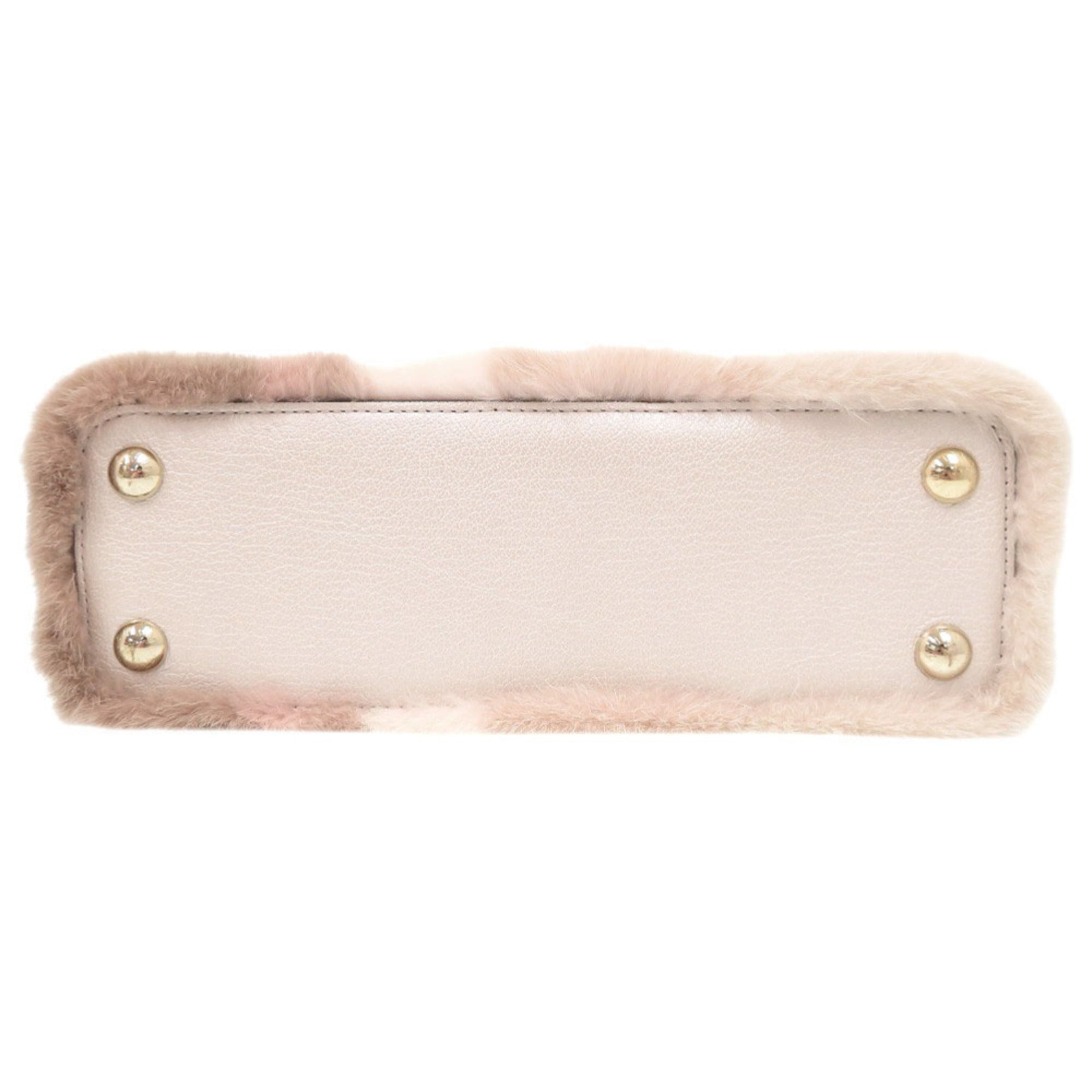 Louis Vuitton Capucines BB Mink Champagne Pink Handbag LV 1183 LOUIS VUITTON — Like New
