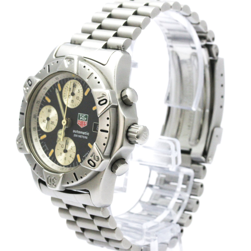 TAG HEUER Chronograph Diver Steel Automatic Mens Watch 740.306 — Good