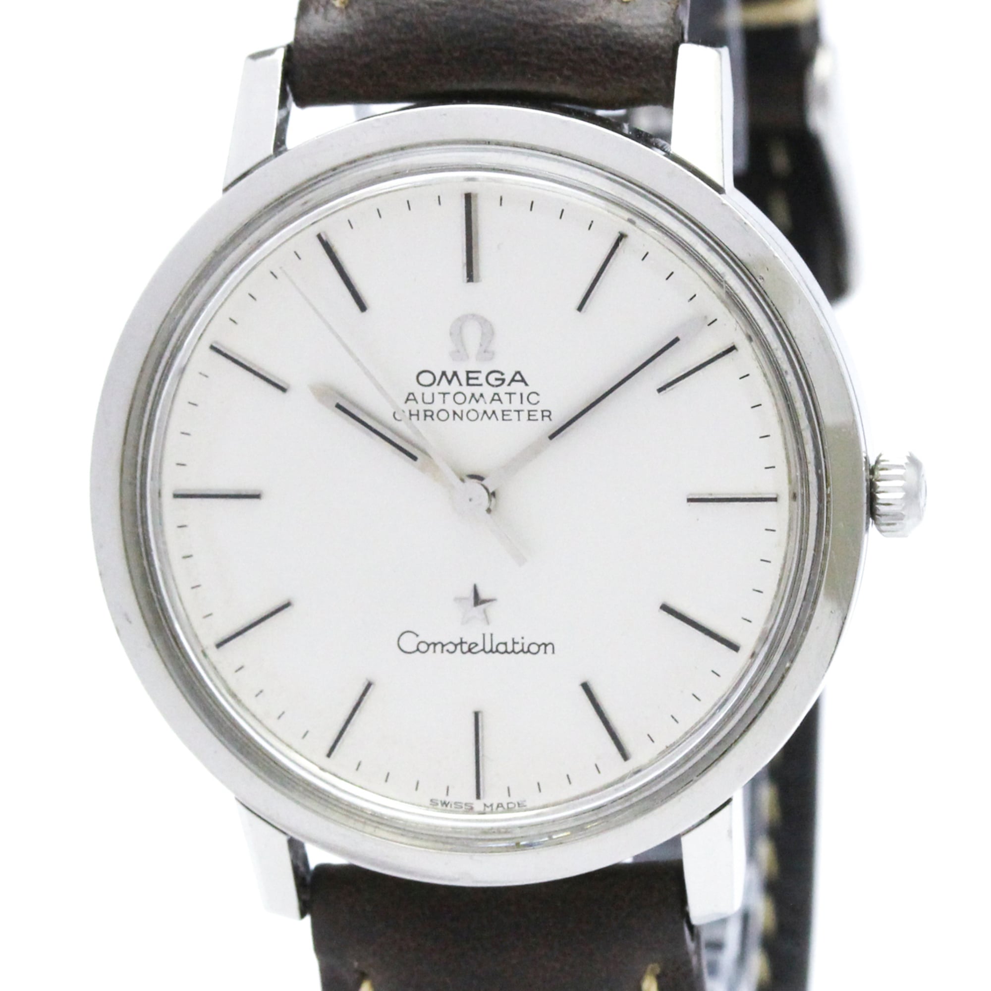 OMEGA De Ville Cal 1012 Rice Bracelet Steel Automatic Watch 167.754 — Good
