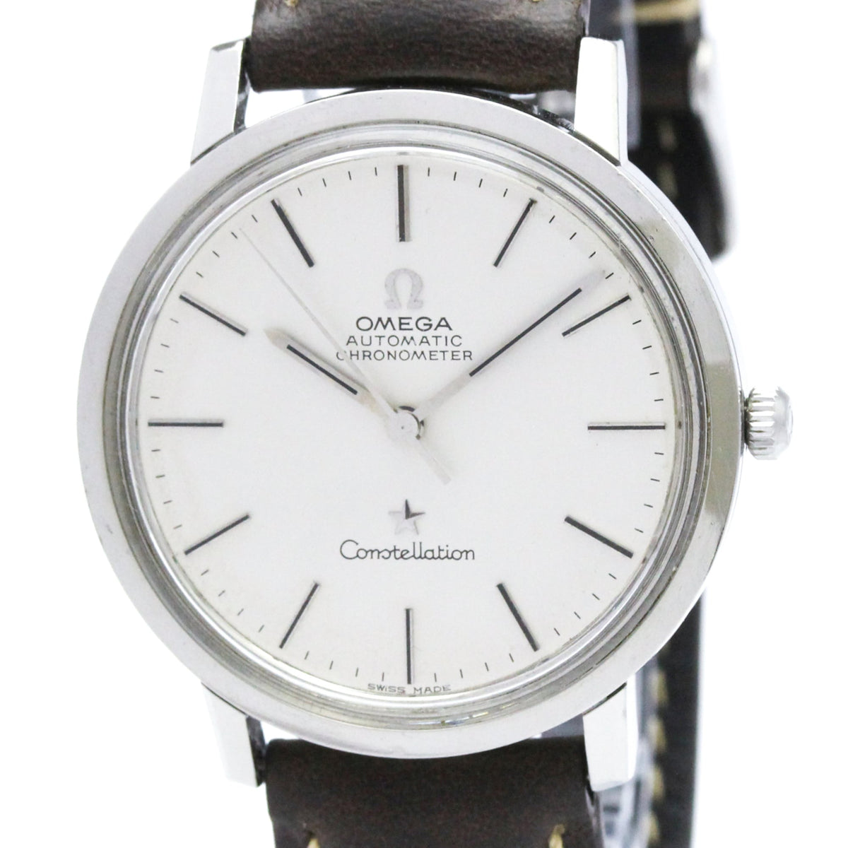 OMEGA De Ville Cal 1012 Rice Bracelet Steel Automatic Watch 167.754 — Good