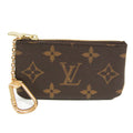 Louis Vuitton Monogram Key Pouch M62650 Men,Women Monogram Coin Purse/coin Case Brown