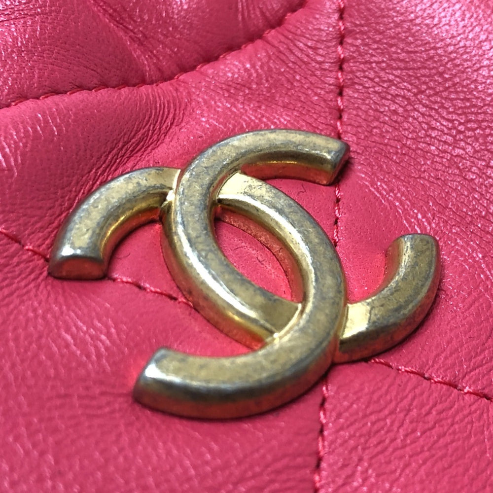 Chanel Chain Hand Bag pink GoldHardware — Like New