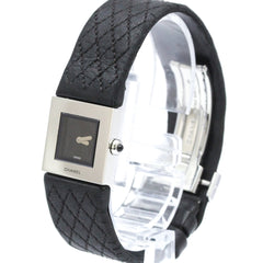 CHANEL Matelasse Stainless Steel Quartz Ladies Watch Polished — Very Good