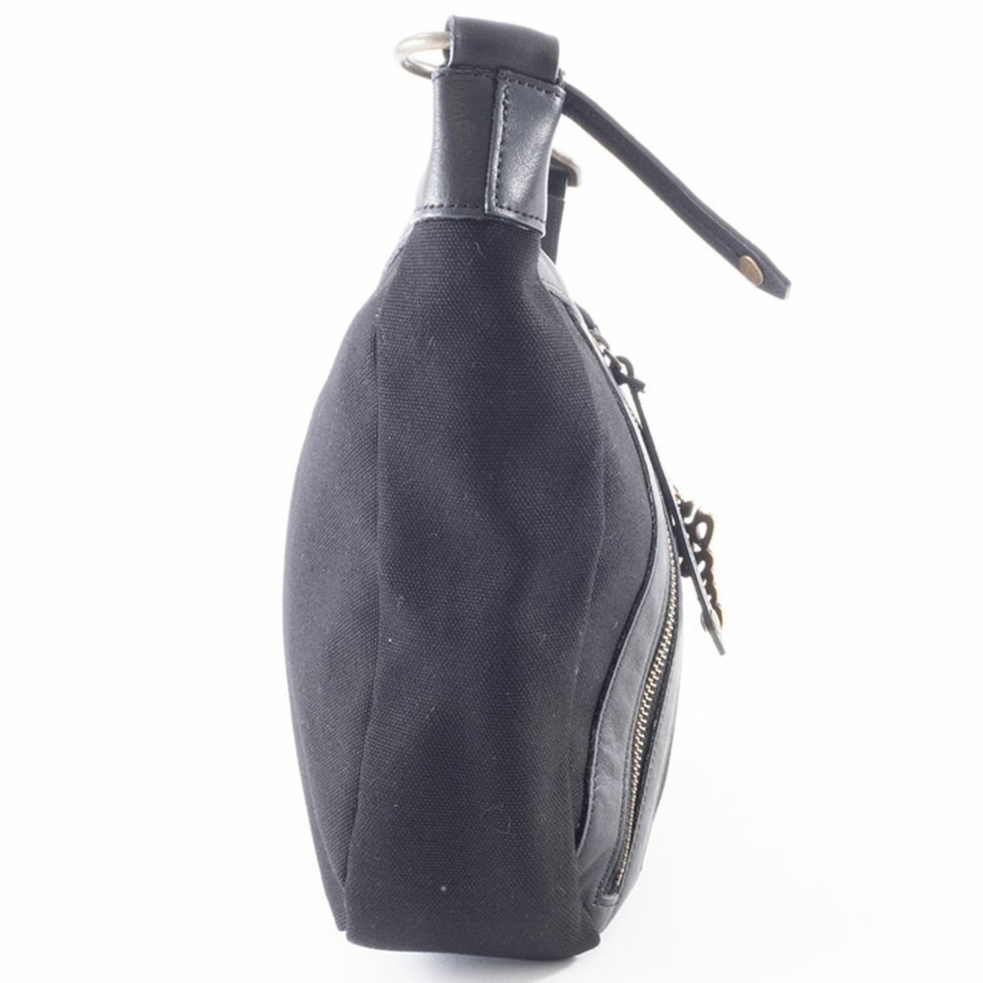Burberry Canvas Shoulder Bag Leather Black Women's Blue Label Crossbody BURBERRY — Like New