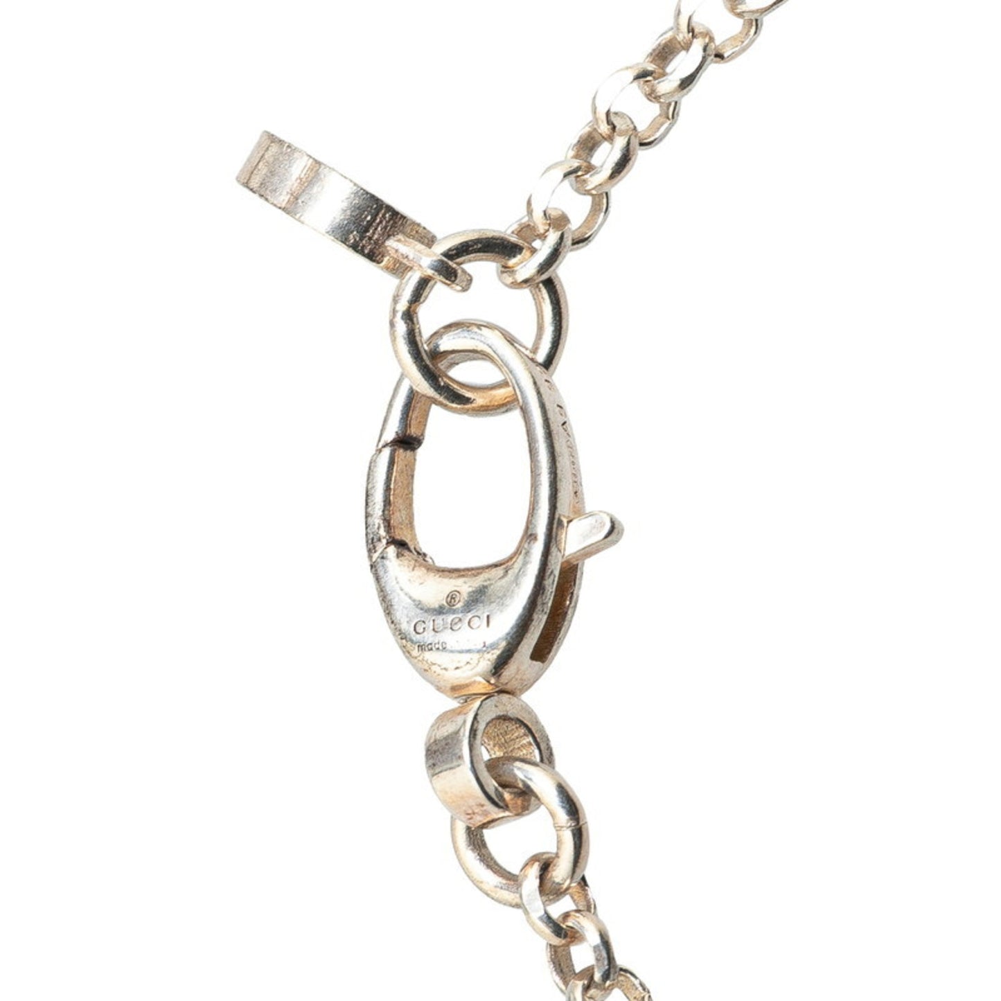 Gucci Double G Key Charm Bracelet #17 SV925 Silver Women's GUCCI