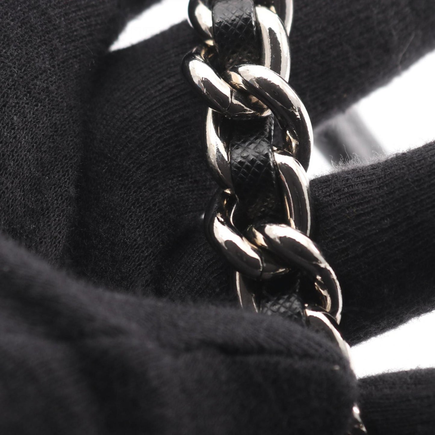 Prada TESSUTO IMPUNTU Tote Bag in Nylon and Saffiano Leather, Black, Women's, 1BG740