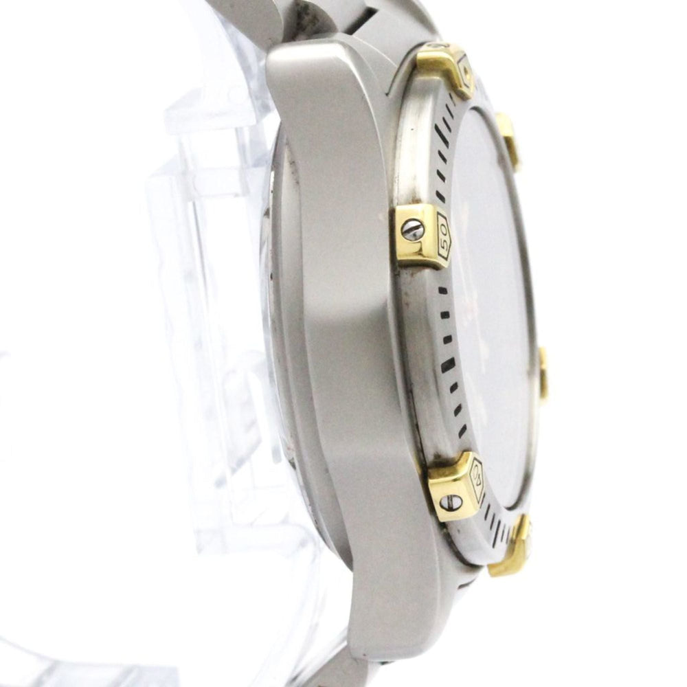 TAG HEUER 2000 Chronograph Gold Plated Steel Automatic Mens Watch 165.306 — Good