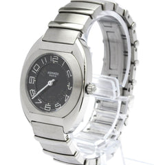 HERMES Espace Stainless Steel Quartz Ladies Watch ES1.210 Polished — Very Good
