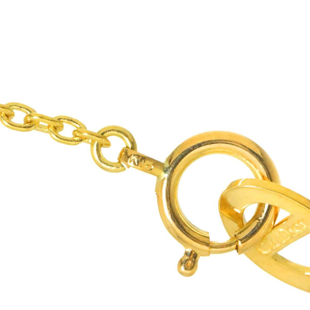 Christian Dior Diamond Necklace, 40cm, 18K Yellow Gold (750) — Like New