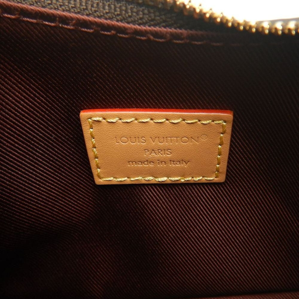 LOUIS VUITTON Louis Vuitton Monogram Nano Boulogne M25519 Shoulder Bag Brown Women's 253989 — Like New