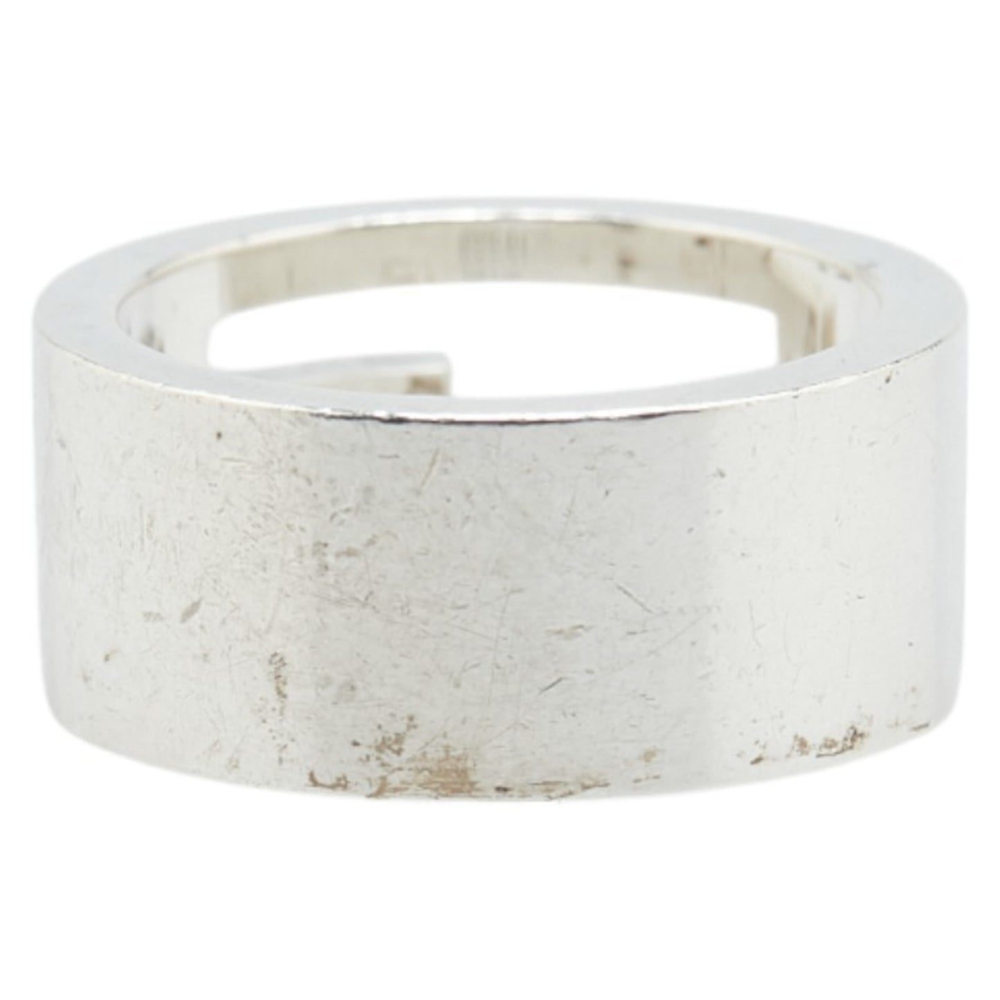 Gucci Branded G Ring, SV925 Silver, Women's, GUCCI