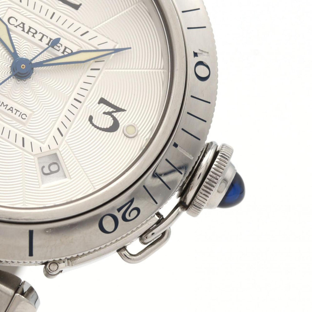 Cartier Pasha W31031H3 Stainless Steel Automatic Watch — Good