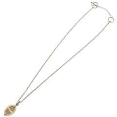 Unused Hermès Mini Maillon PM Pendant H100053FPD3, White Crème Metal Necklace, 1484HERMES — New - Store Return