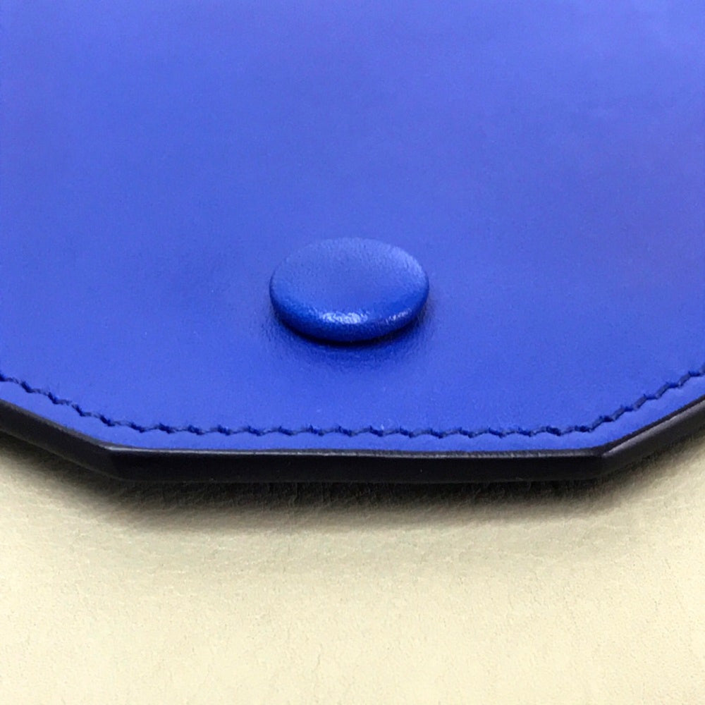 CELINE Spring /Summer 2015 Tricolor 2way Shoulder Bag Shoulder Bag Clutch bag blue Black blue — Like New