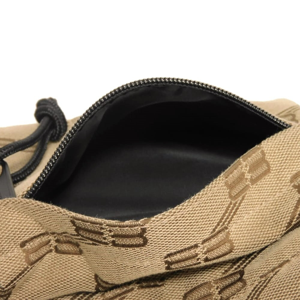 Balenciaga Signature Medium Belt Bag with Logo BB Monogram Jacquard Beige (713042 210HH 2755) - Men's — Like New