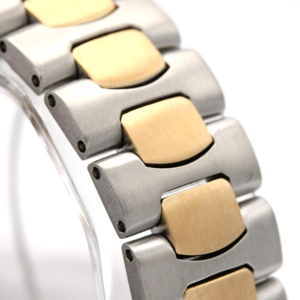 Omega Polaris Two-Tone Stainless Steel x Yellow Gold Quartz Watch — Good