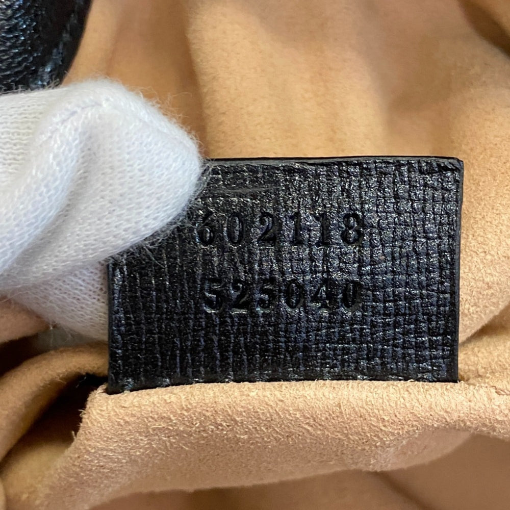 GUCCI 602118 Horsebit 1955 Shoulder Bag, Black — Like New