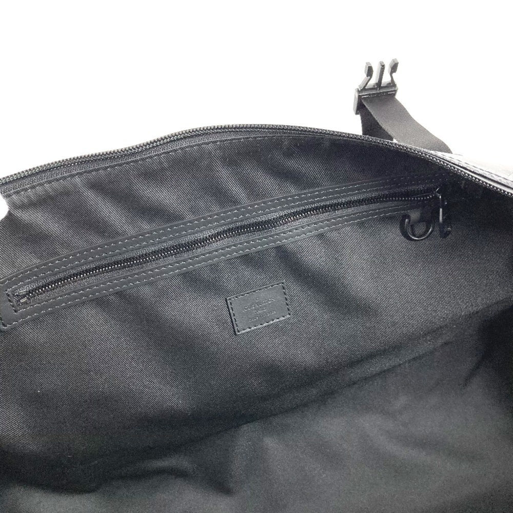LOUIS VUITTON M23786 LV SKI Monogram Storm Keepall 55 Travel Bag, 2-Way Shoulder Bag/Boston Leather, Men's/Women's, Black, Like New — Like New
