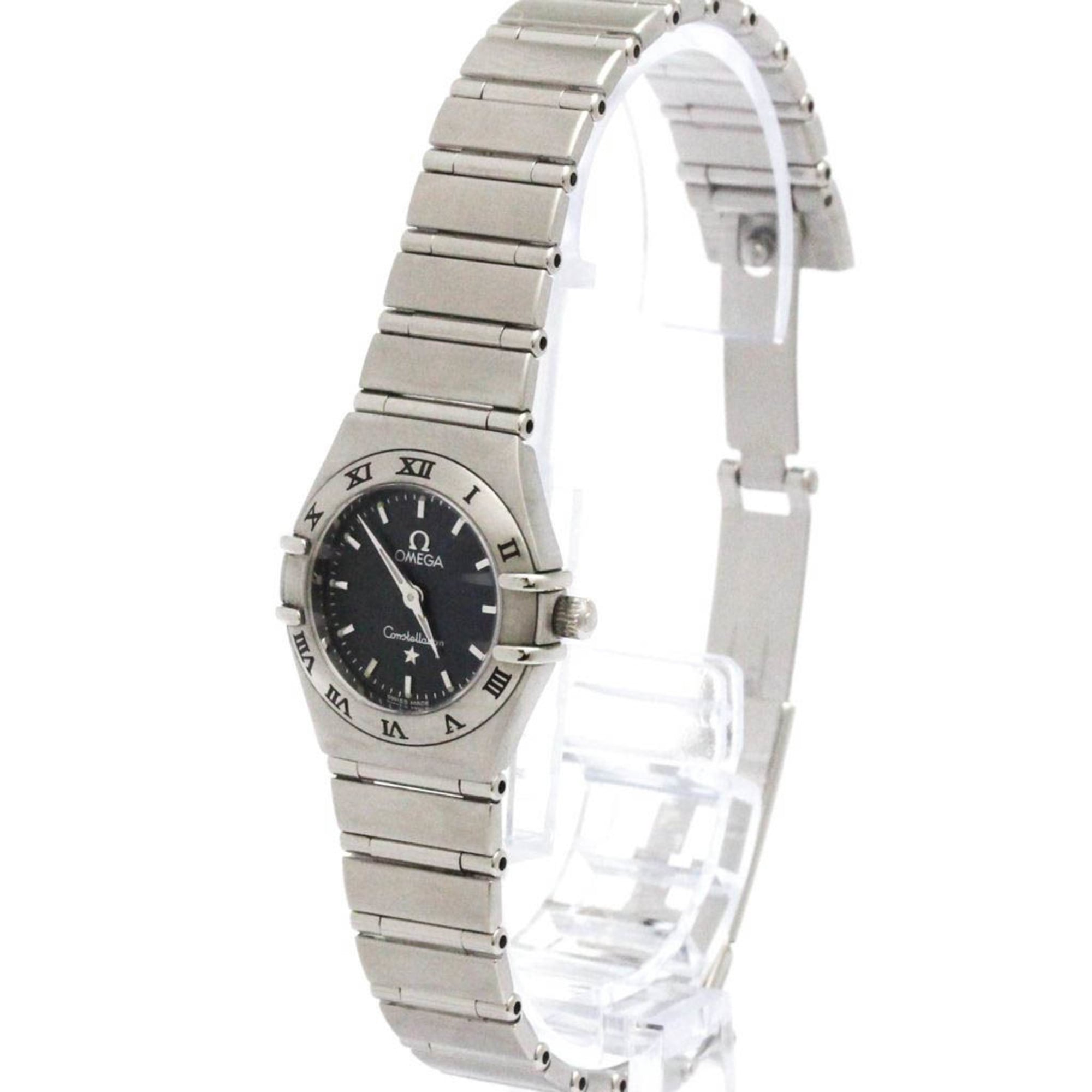 OMEGA Constellation Steel Quartz Ladies Watch 1572.40 Polished — Very Good