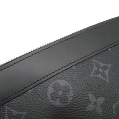 Louis Vuitton Monogram Eclipse Pochette Discovery PM M44323 Men's Clutch Bag,Pouch Black — Like New