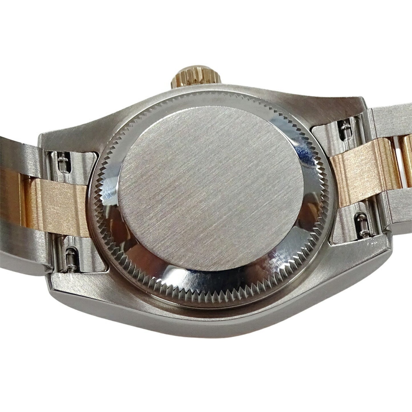 Rolex Datejust 179161NR (Random Number) Women's Watch with Lotus Flower, Shell, and Diamond Design, Automatic, Stainless Steel, Pink Gold, PG Combination, Overhauled Polished