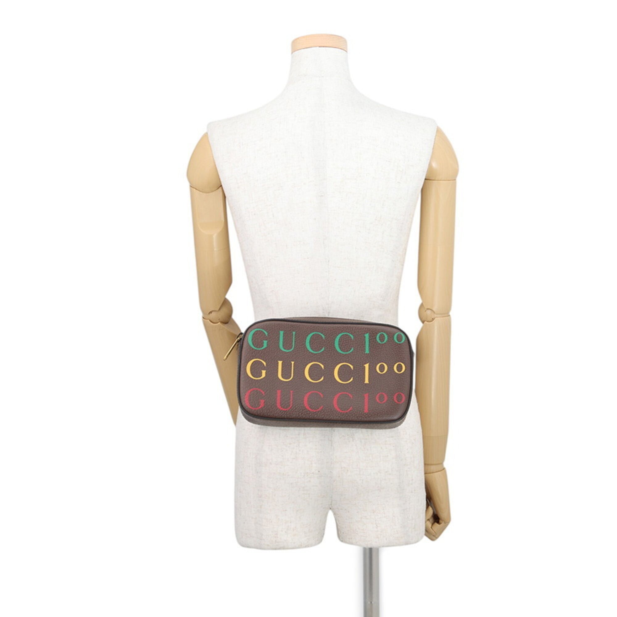 Gucci Body Bag 100th Anniversary 602695 GUCCI Belt Waist Pouch Handbag — Like New
