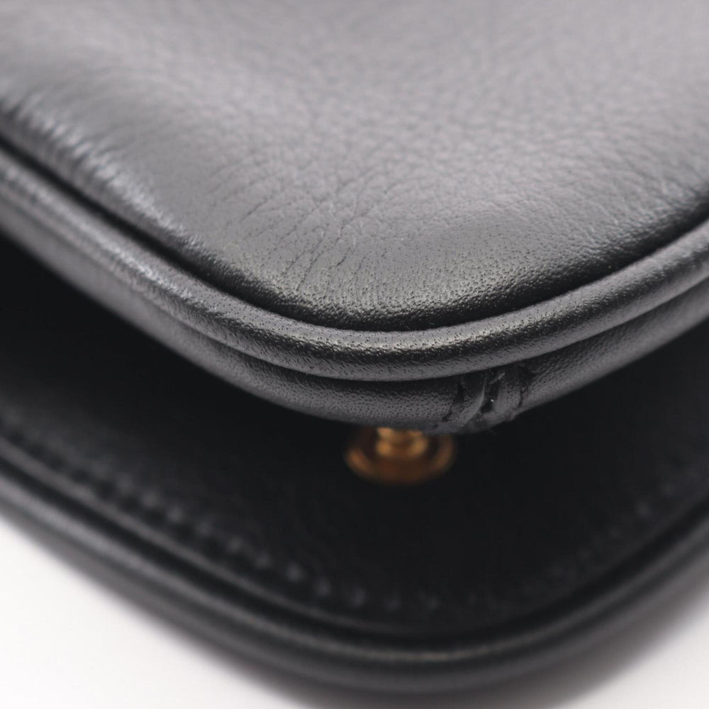 Gucci Blondie GG Supreme Shoulder Bag/Handbag, Leather, Women's, Black, 698635 — New - Store Return