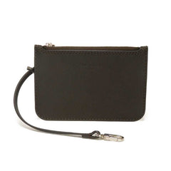Louis Vuitton LOUIS VUITTON Pouch Hina PM (Pouch only, key hook, strap, coin case, logo embossed, dark brown, M54350) - Men's and Women's — Like New