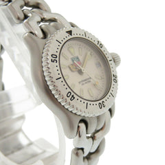 TAG Heuer Sel S99.008M Stainless Steel Cream Quartz Watch 1496TAG HEUER — Good