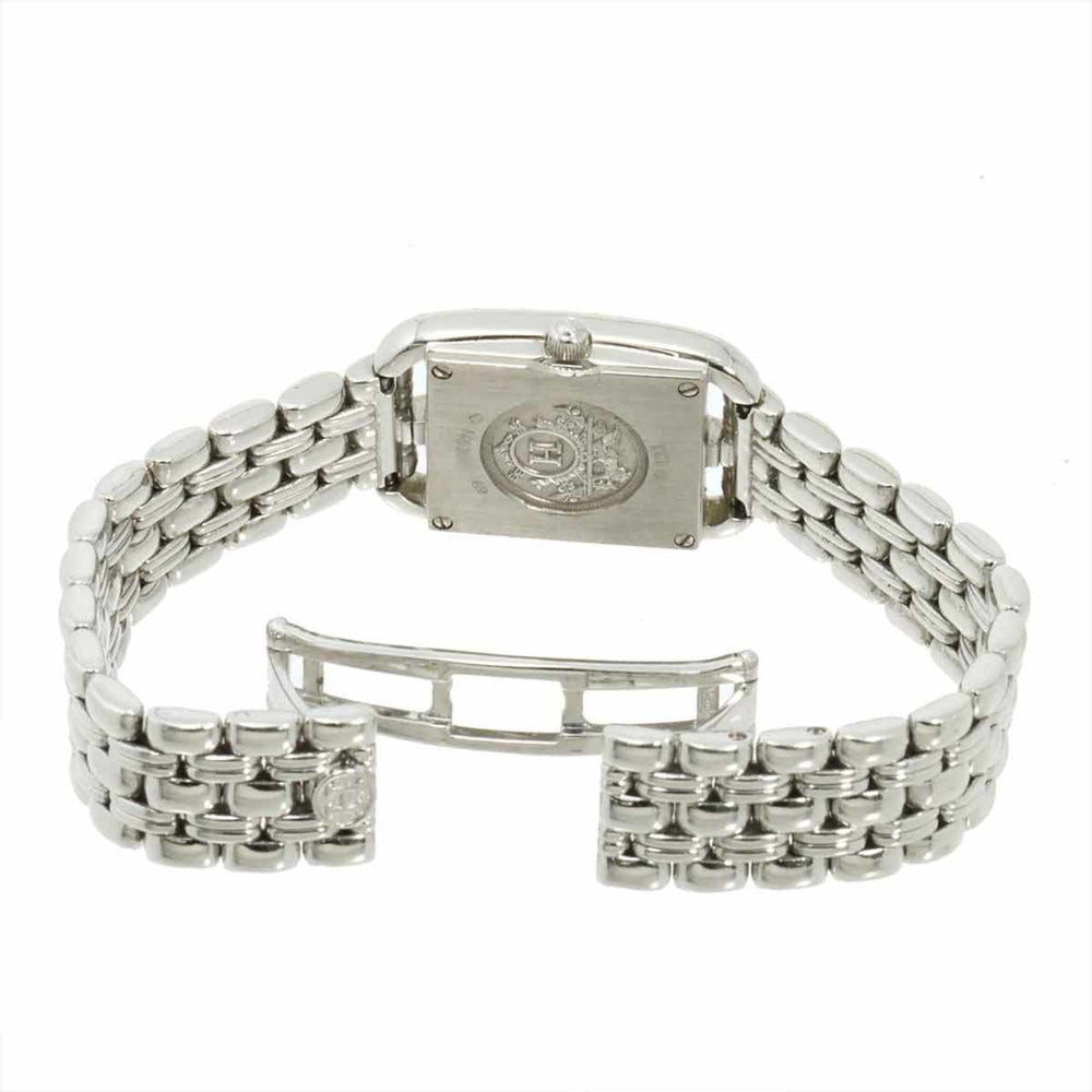 Hermes Cape Cod Mini CC1 192 Women's Watch, Diamond Bezel, White Shell, 18K Gold, Solid Quartz Watch — Very Good