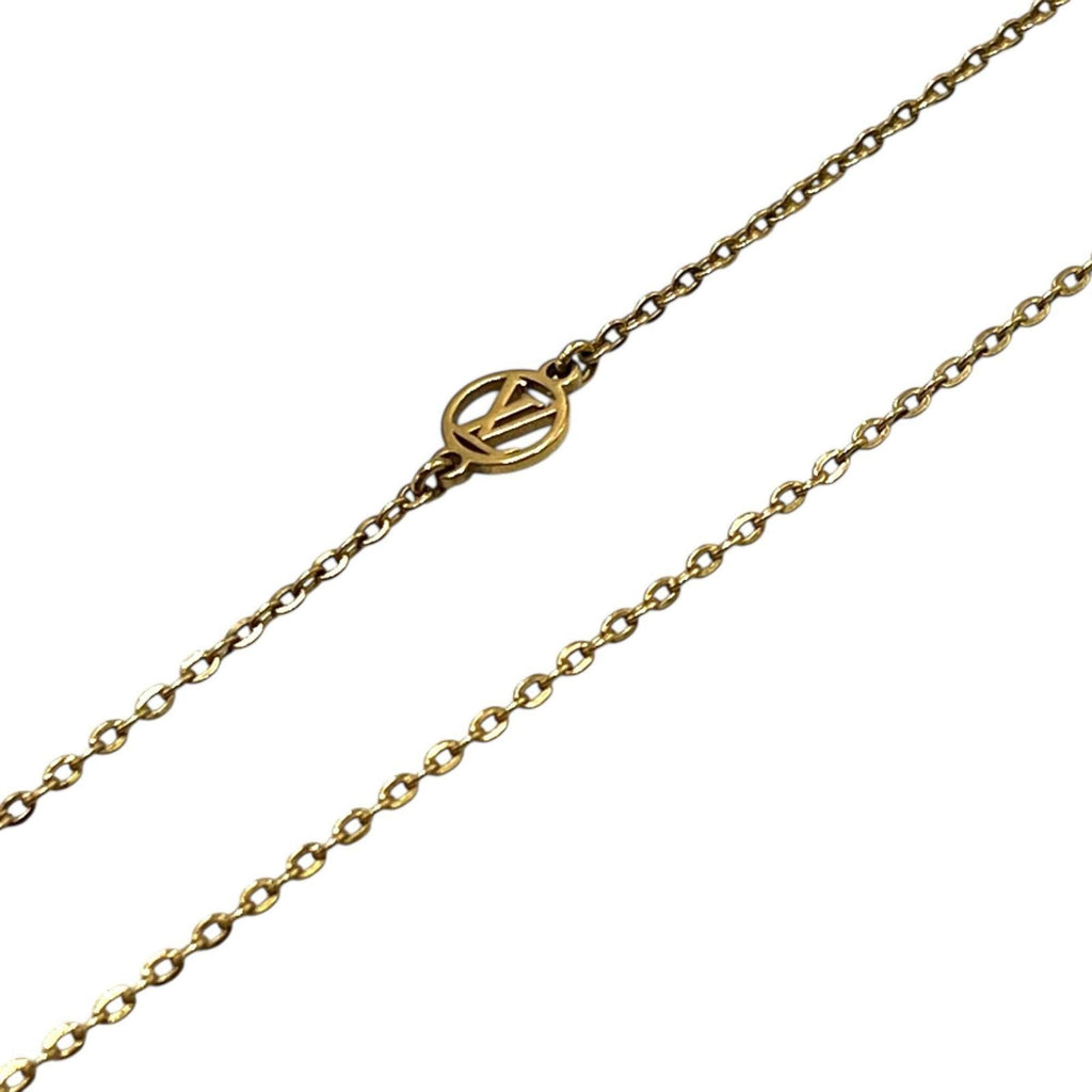 Louis Vuitton Collier Precious Necklace M63141 Metal Women's